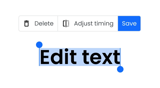 Muokkaa tekstityksiä