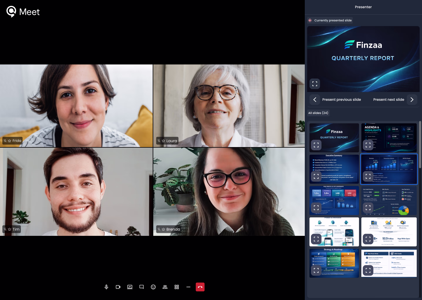 Meeting live in Qbrick Meet